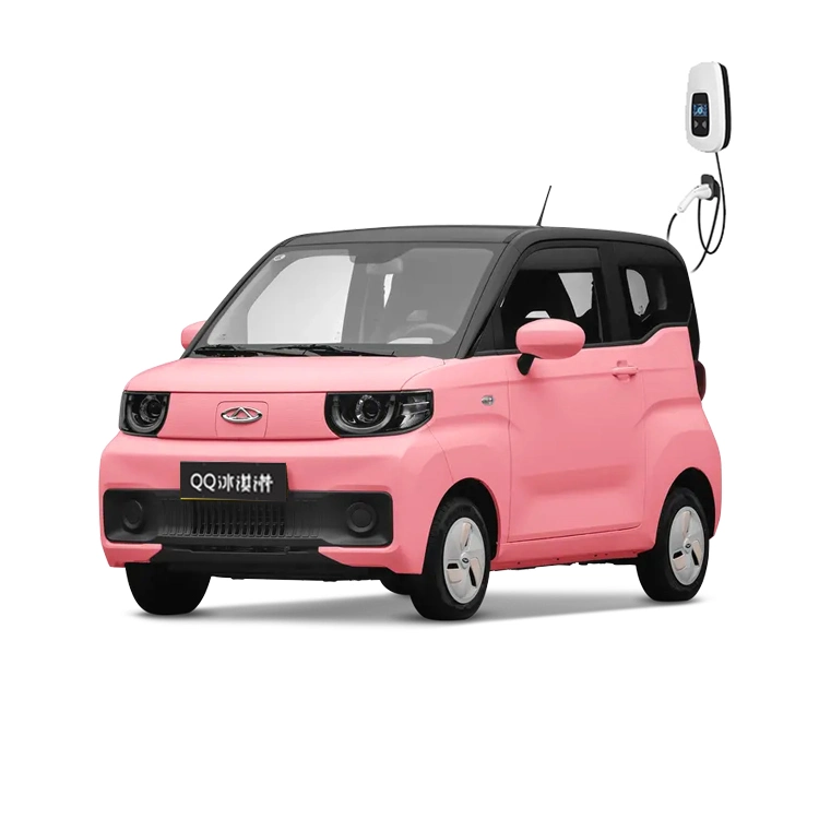 
                China Marca 2023 Chery 4 asientos Mini coche eléctrico QQ Helado Nuevo Mini-coche de Energía para adultos
            