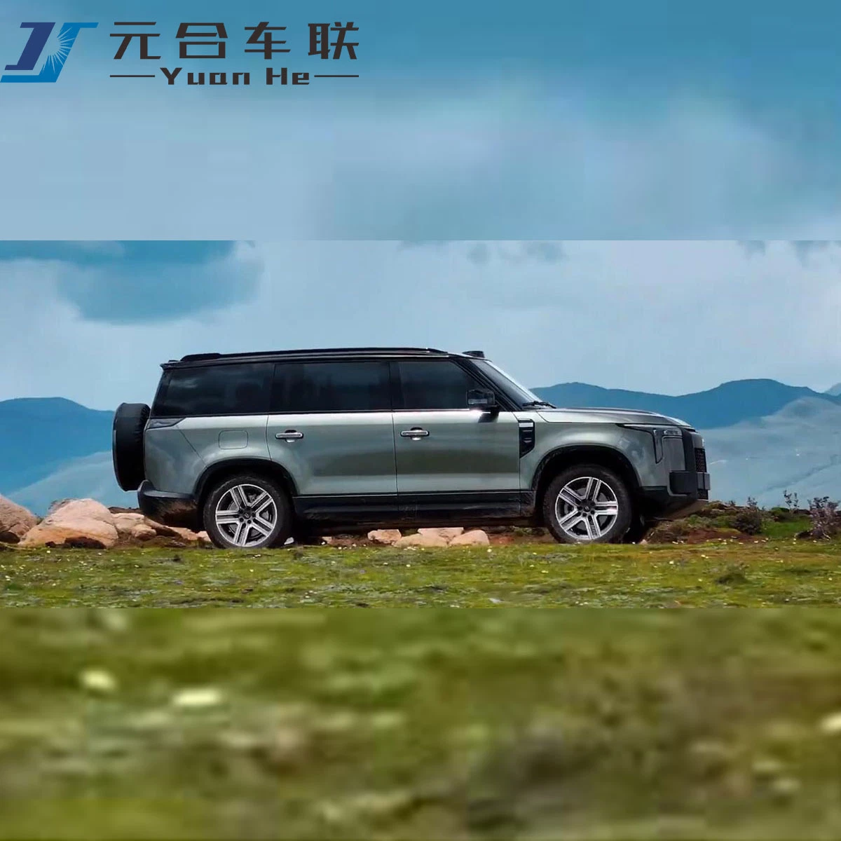 
                China New Car 2024 Jishi 01 Premium Compact gasolina SUV Carro híbrido elegante da pedra Polar do carro
            