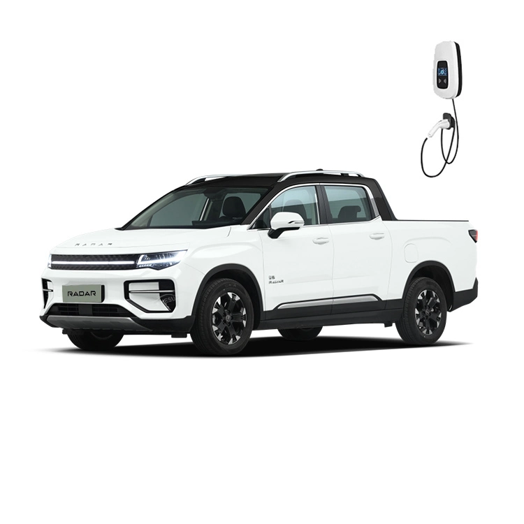 Radar Rd6 Pure Electric Car Chinese Pickup Trucks Rwd Midsize New Energy Vehicles with Bluetooth Key of Mobile Phone