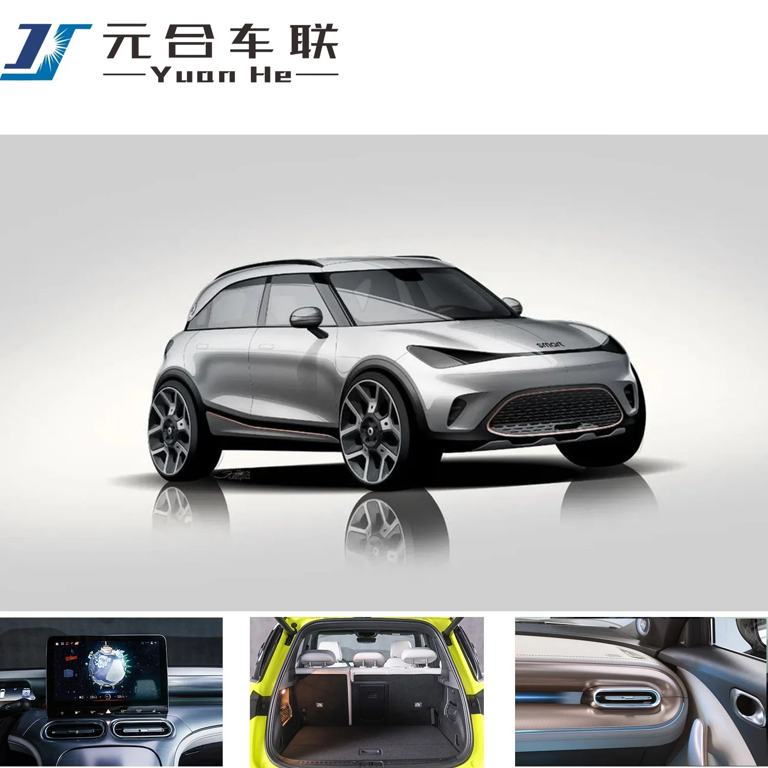 High Quality Hot Latest Mercedes-Benz Smart Genie #1 2023 PRO Small SUV Electric Car