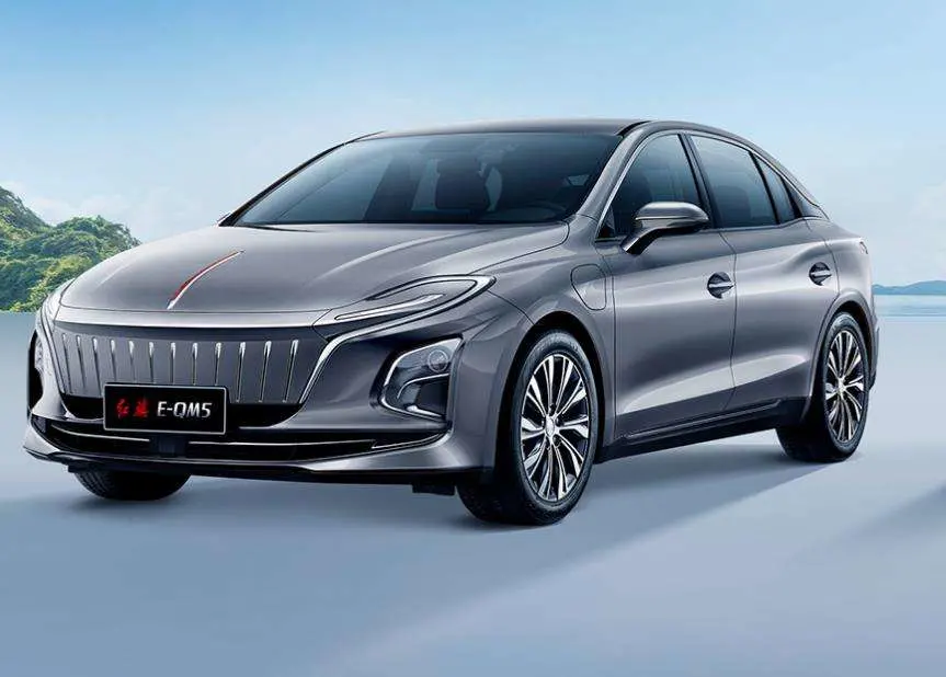 High Speed Business Use Hongqi Eqm5 5 Seats Vehicles Electric New Electric Car for Family Use