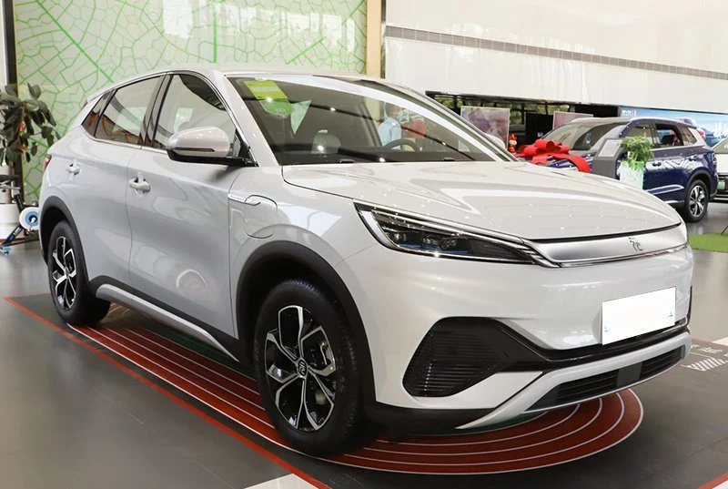 
                Nova Energia Electric Pequenas Byd SUV Yuan plus automóvel eléctrico
            