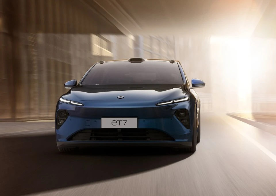 New Energy Nio Et7 Electric Vehicle 2 Motors 4WD Long Range 560km Quality Saloon EV Car