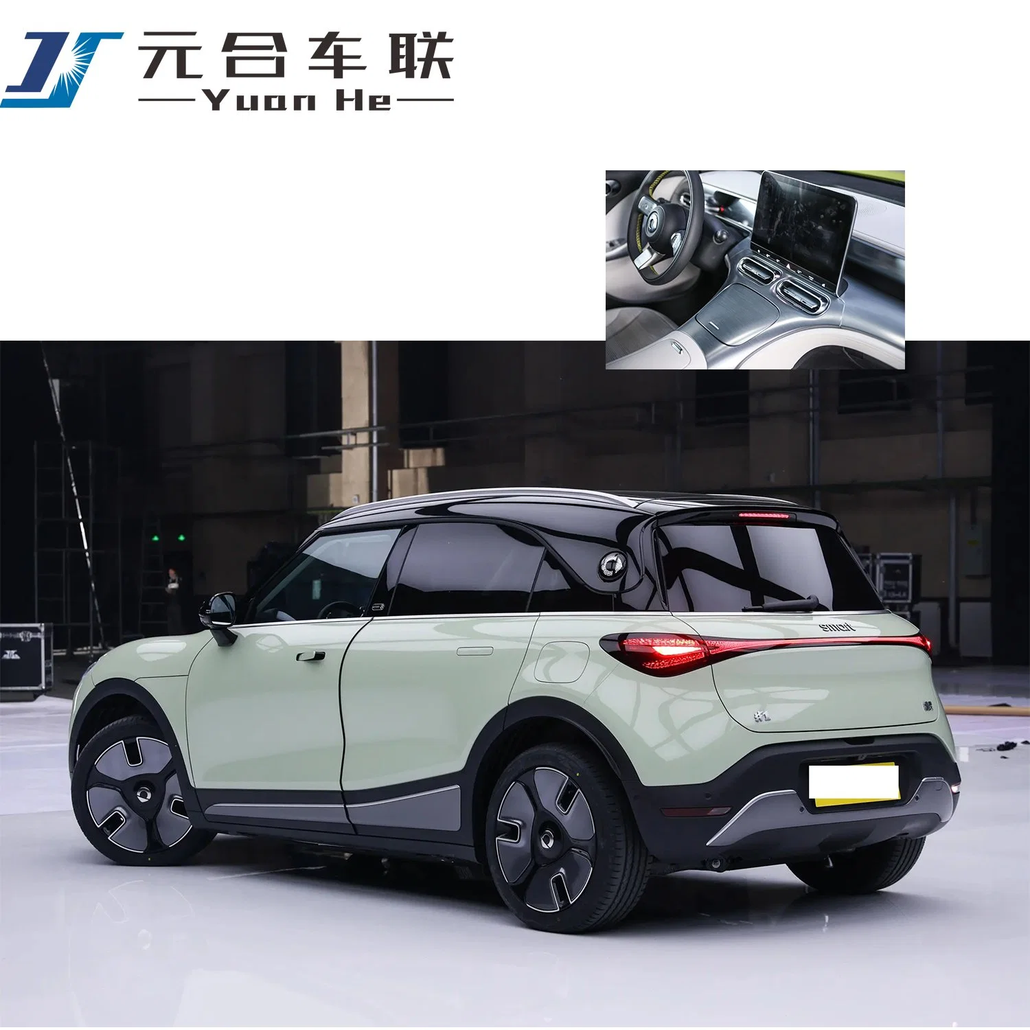 Popular Electric Cars Benz Smart #1 with Pilot Intelligent Driving Assistance System Electric Car Subcompact SUV EV