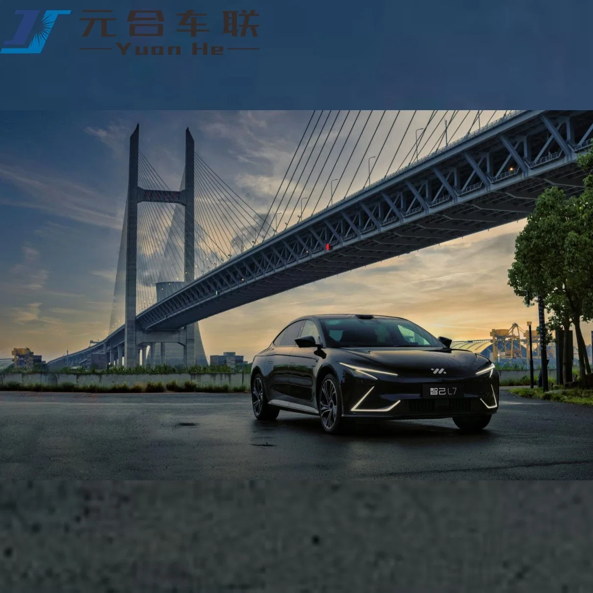 Zhiji L7 EV Car 2023 Top Luxury Electric Sports Car High Performance Car